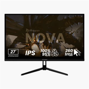 Arozzi | Nova | 27 " | IPS | QHD | 16:9 | 260 Hz | 1 ms | 2560 x 1440 pixels | 350 cd/m² | HDMI ports quantity 2 | Black