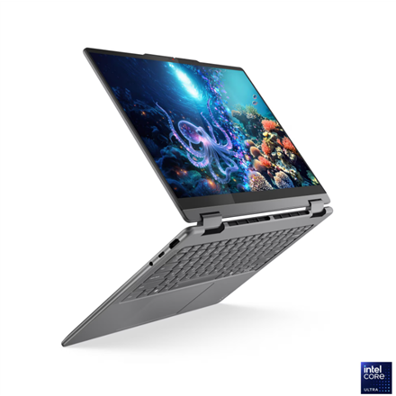 Lenovo- Yoga 7 2-in-1 14ILL10 Intel | Luna Grey | 14 " | OLED | Touchscreen | WUXGA | 1920 x 1200 pixels | Glossy | Intel Core Ultra 5 | 226V | 16 GB | Soldered LPDDR5X | Solid-state drive capacity 512 GB | Intel Arc Graphics 130V | Windows 11 Home | 802.11be | Bluetooth version 5.4 | Keyboard language English | Keyboard backlit | Warranty 24 month(s) | Battery warranty 12 month(s) - Image 7