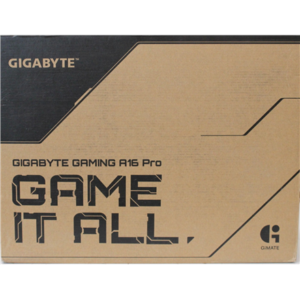 SALE OUT. Gigabyte GAMING A16 PRO DYHG5EECC4SH 16" QHD+ i7-240H/32GB/1TB/RTX 5080/Win11 Home/ENG kbd/2Y Warranty | Gigabyte A16 Pro Gaming DYH | Titanium Black | 16 " | IPS | WQXGA | 2560 x 1600 pixels | 165 Hz | Anti-glare | Intel Core 7 | 240H | 32 GB | LPDDR5x | Solid-state drive capacity 1000 GB | NVIDIA GeForce RTX 5080 | GDDR6 | 16 GB | Windows 11 Home | 802.11ax | Bluetooth version 5.2 | Keyboard language US international | Keyboard backlit | Warranty 24 month(s) | Battery warranty 12 month(s) | DEMO, SCRATCHED